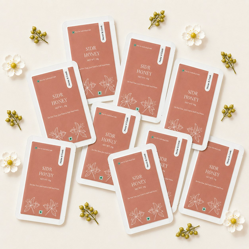 Sidr Honey Snap-Click Sachets — 10g each | Pack of 10 | 100g Box