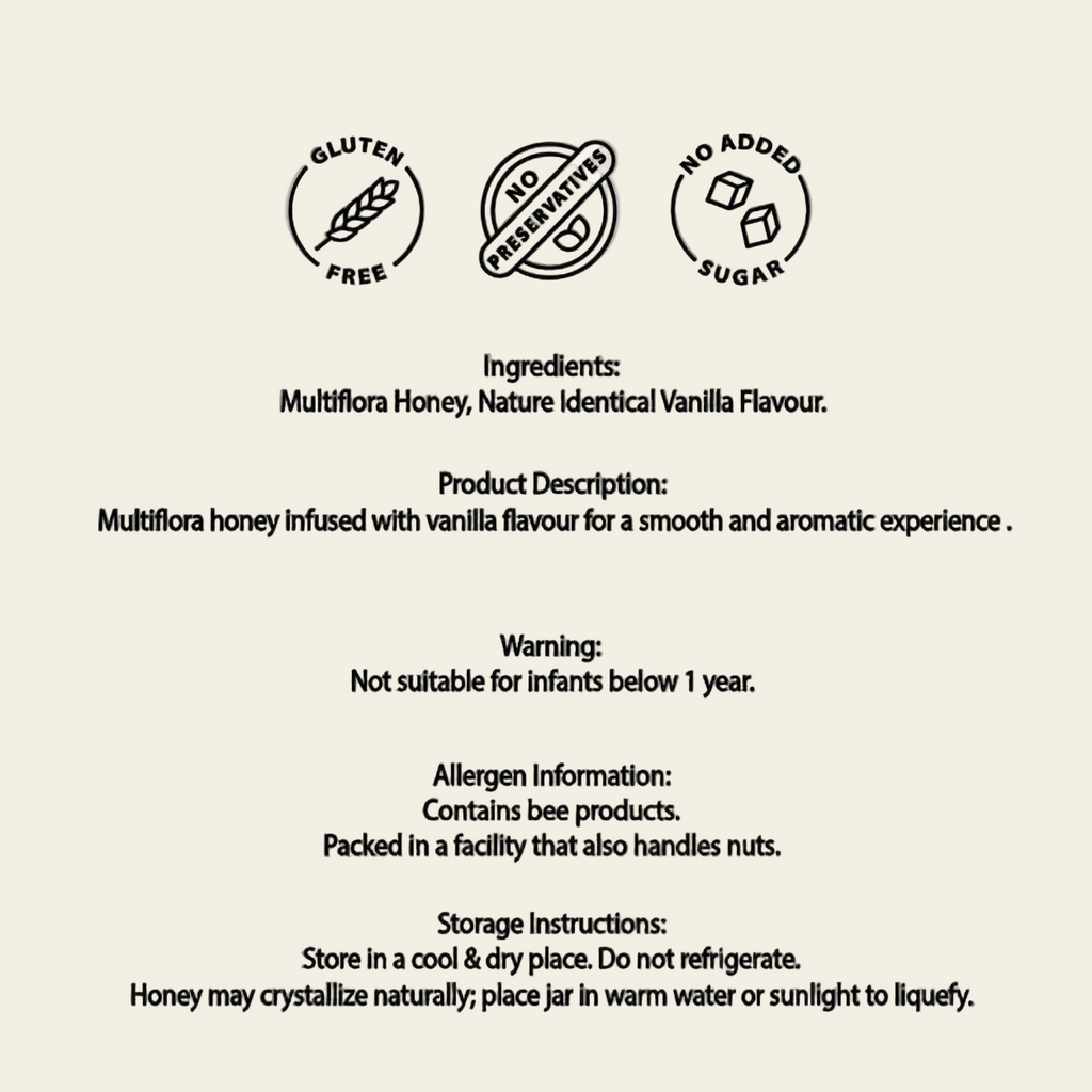 Vanilla Honey — 300g Jar